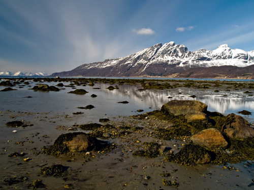 Photo of the island Andørja 