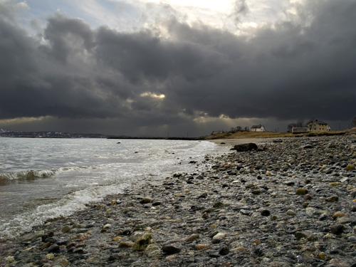 Photo from the coast in northern Norway