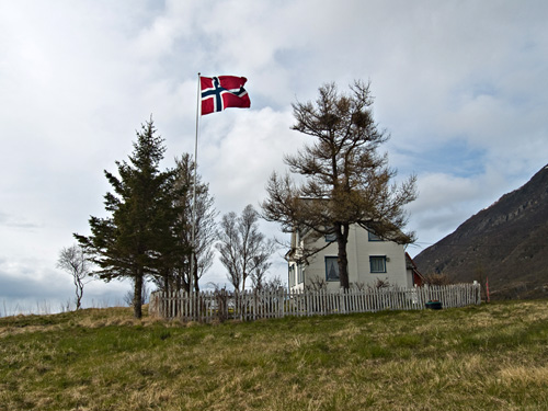 Picture from 17th of May in Northern Norway - The Norwegian National Day